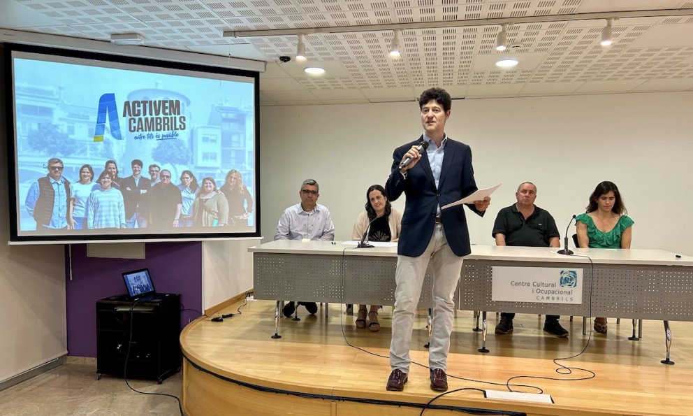 Josep M. Riba, Activem Cambrils: «Anem amb una campanya sense números perquè l’interventor i la secretària municipal no ens volen atendre»