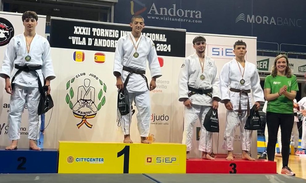 Bronze per a David Sevilla en el  XXXII Torneig Vila d'Andorra de Judo