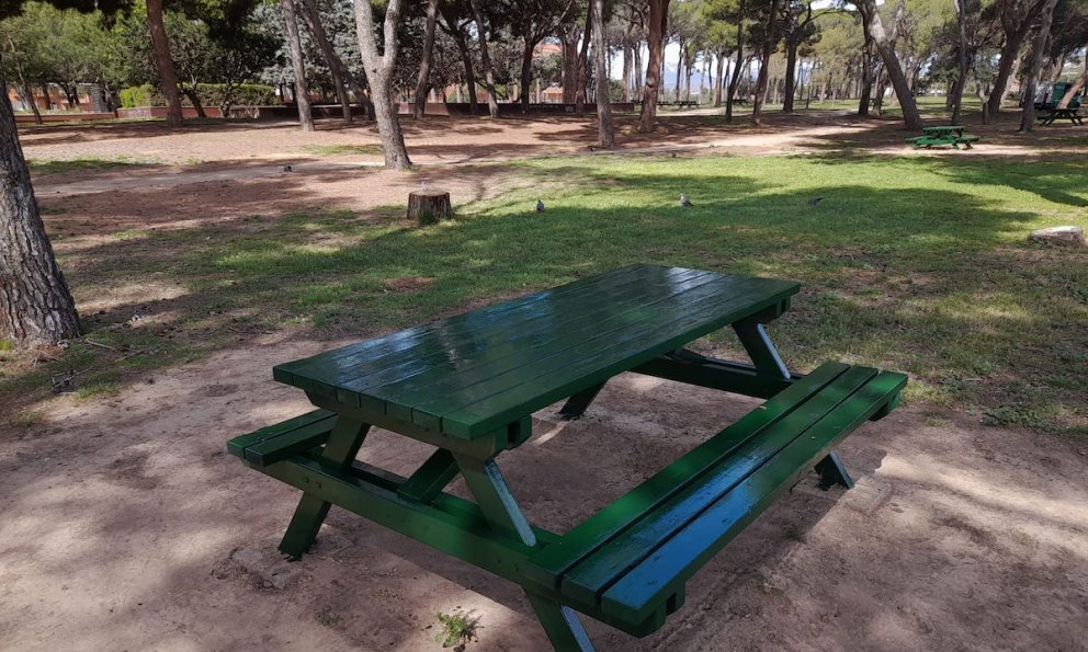 El Departament d'Espai Públic realitza diverses millores al parc del Pinaret